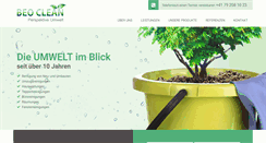Desktop Screenshot of beo-clean.ch